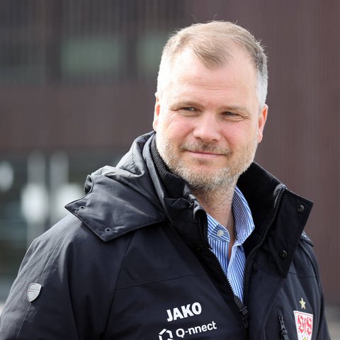 Fabian Wohlgemuth beim Training des VfB Stuttgart (Foto: IMAGO, Sportfoto Rudel)