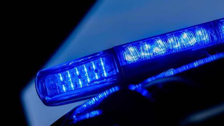 Polizei-Blaulicht (Foto: dpa Bildfunk, Picture Alliance)